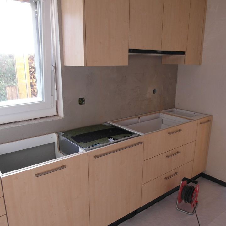 Baumeisterarbeiten Küche